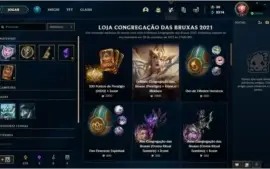 Conta LoL, Ouro l, Várias Skins