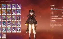 Hutao Ar 17 + Mona + Keqing Genshin Impact