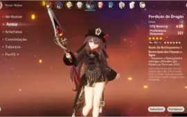 CONTA KAZUHA+ESPADA DA LIBERDADE+CHILDE+HARPA CELESTIAL