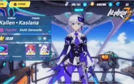 Conta Honkai Impact Muitos banner e armas