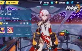 Conta Honkai Impact Muitos banner e armas