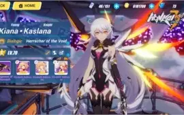 Conta Honkai Impact Muitos banner e armas