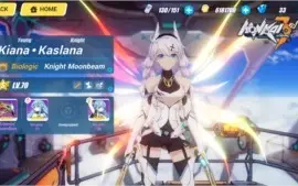 Conta Honkai Impact Muitos banner e armas