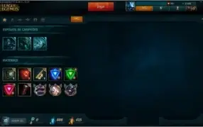 League of Legends Diamante 4 + 175 Skins todos os champ
