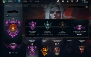 Conta LoL - GM - 240 Skins - Todos os Campeões - Negociável