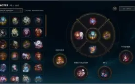 CONTA DE LOL OURO 4 - NÍVEL 290 - 100+ CHAMPS