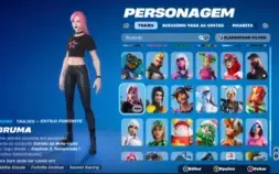Conta Fortnite FULL ACESSO, skins antigas desde temp 4 capit