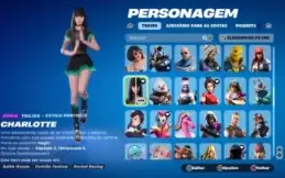 Conta Fortnite FULL ACESSO, skins antigas desde temp 4 capit