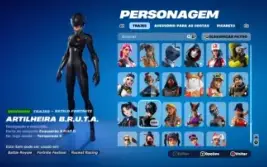 Conta Fortnite FULL ACESSO, skins antigas desde temp 4 capit