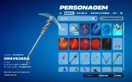 Conta Fortnite FULL ACESSO, skins antigas desde temp 4 capit