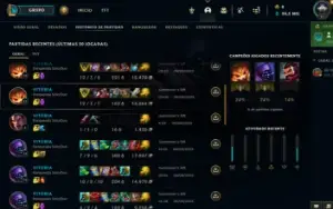 Conta DIMA lol - League of Legends