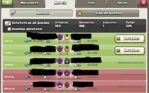 CV13 BEM UPADO+CLÃ LEVEL 12 COMBO TOP!