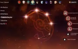 CONTA DE GENSHIN AR 56 7 PERSONAGENS 5 ESTRELAS