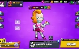 CONTA BRAWL NVL 181 + 50 BRAWLERS FULL