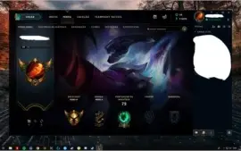 Conta lol pra vender rápido.