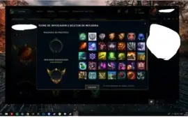 Conta lol pra vender rápido.