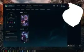 Conta lol pra vender rápido.