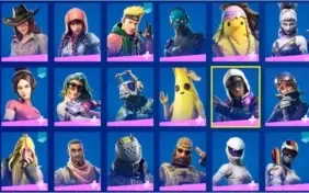 Vendo conta deFortnite desde a season 3(vem também GTAe 2k20