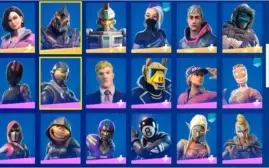Vendo conta deFortnite desde a season 3(vem também GTAe 2k20
