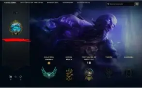 Conta Plat 1 com 62% de winrate
