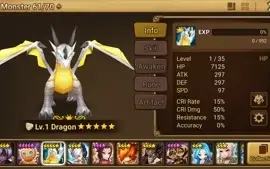 Reroll Summoners War lvl10 com Zerath+Demon Fire+BladeDancer