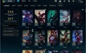Conta platina 4 com 430 SKINS e TODOS os champs