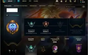 Conta platina 4 com 430 SKINS e TODOS os champs