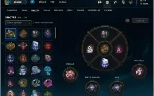 Conta platina 4 com 430 SKINS e TODOS os champs