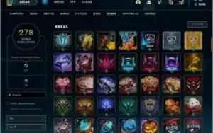 Conta platina 4 com 430 SKINS e TODOS os champs