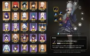Conta Ar 60 AYAKA C4 Com muitos personagens Upados!