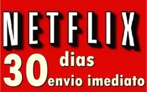 CONTA NETFLIX 4 TELAS + ULTRA HD (4K) 30 DIAS