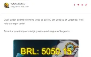 Conta League of Legends Gold IV 473 Skins