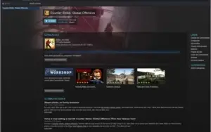 Steam com CS:GO Patente Águia Lendária e 167 Conquistas