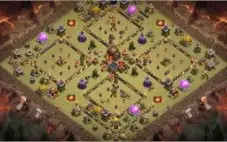 Clash of clans cv 10 90% full