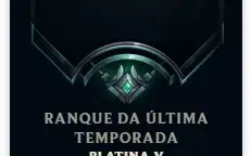 Conta com 119 champion, 23 skins, 92 icones, 4 Páginas Runa