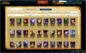 Conta League of legends Silver 4 30+ champs 2 pg de runa