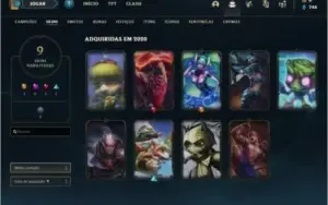 Conta lol Platina 4