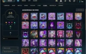 Conta lol Platina 4