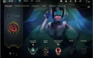 Conta lol Platina 4