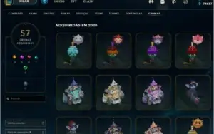 CONTA NVL433 TODOS OS CHAMPS 176SKINS