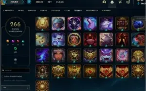 CONTA NVL433 TODOS OS CHAMPS 176SKINS