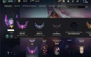 Conta Mestre com 71 Champs e 30 Skins
