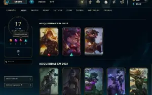 Conta Mestre com MMR de Grão Mestre