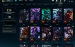 Conta platina 1 mmr buffado