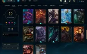 Conta platina 1 mmr buffado