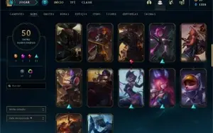 Conta platina 1 mmr buffado