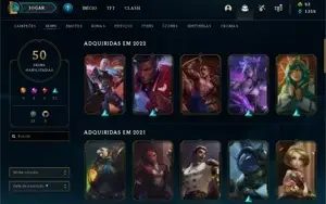Conta platina 1 mmr buffado