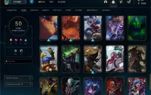 Conta platina 1 mmr buffado