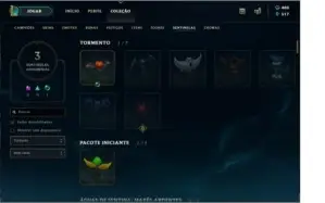 Conta Lv 10 + 400RP + Skin
