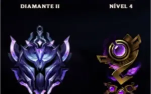Conta Diamante 2 - 294 skins